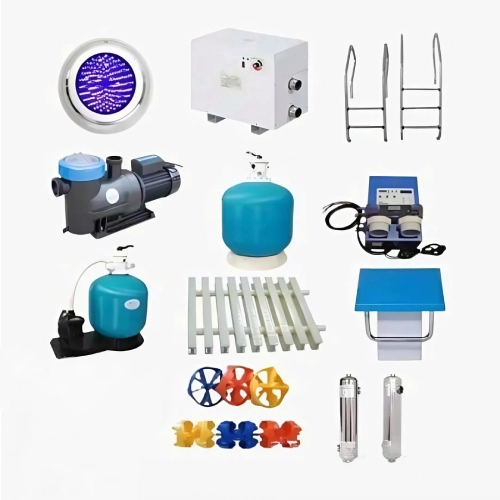 Many more pool related accessories