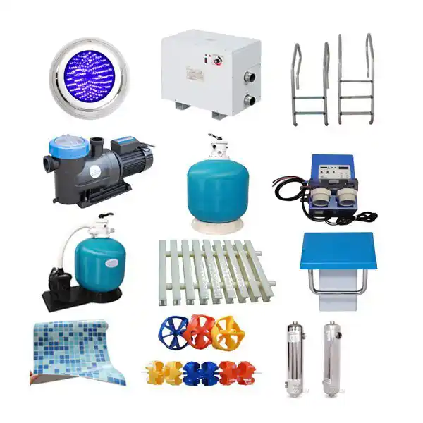 Many more pool related accessories